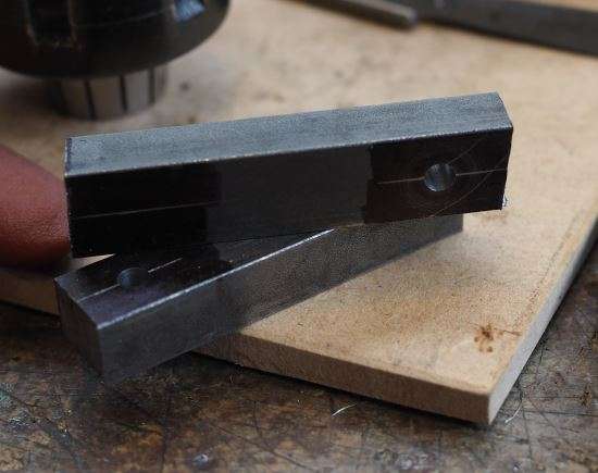 dti brackets cut and drilled