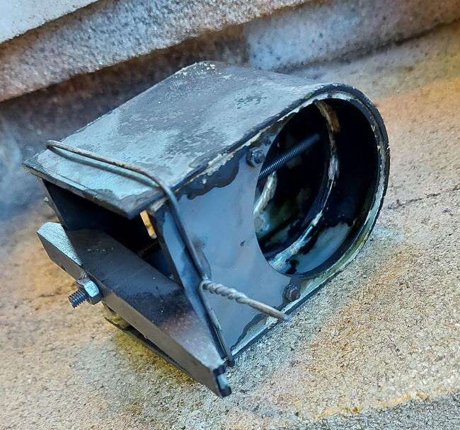 wire used to hold sides of firebox together