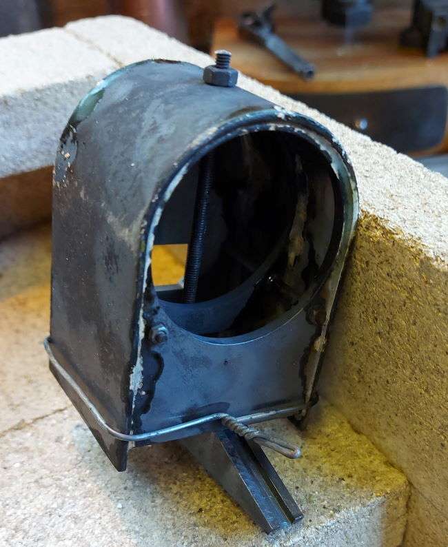 firebox after soldering