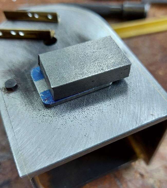 fire door hinge blank