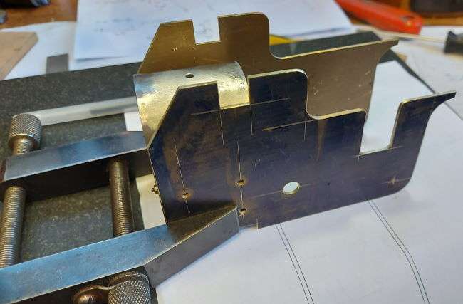 hornplates and firebox