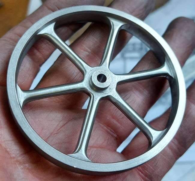Burrell flywheel