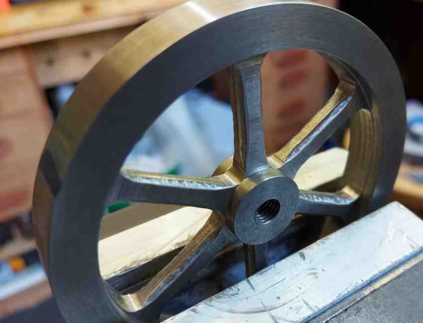 roughly ground spokes